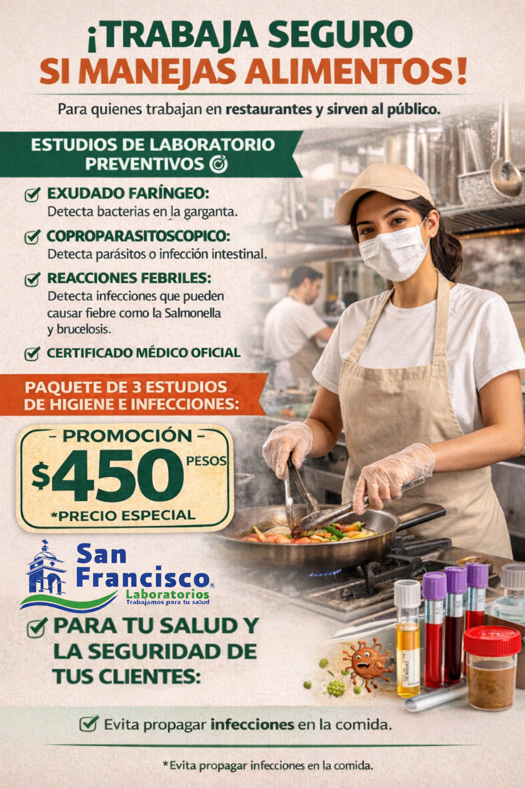 Promoción PAQUETE DE ALIMENTOS C/CERTIFICADO