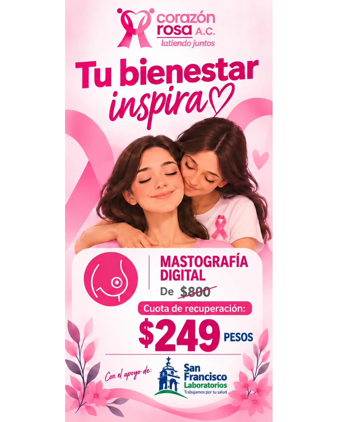 Promoción MASTOGRAFIA MES ROSA